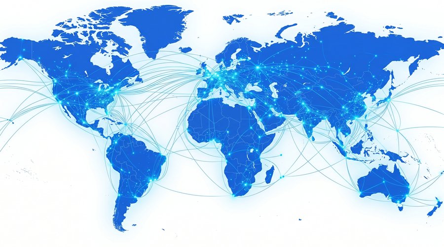 Mapa mundial de cobertura de datos móviles en 177 destinos